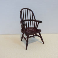 Mahogny Windsor arm stol
