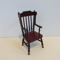 Mahogny armstol