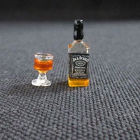 1 fl. whisky + 1 glas