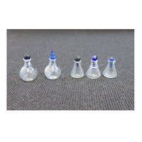 Ass. parfume fl. m/ glasprop ( ægte glas ) pr. stk.