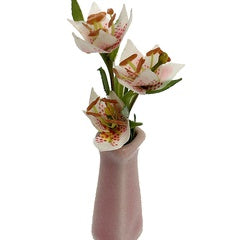 Stensil: star lily, Fremstilling : 12 blomster