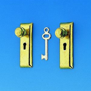 Dørhåndtag 1 sæt m/ nøgle