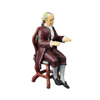 Pianist in chair, Resin