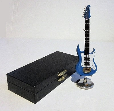 El-guitar blå med  æske