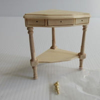 Corner table Louis XVI untreated
