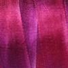 Fuchsia 2 mm Håndfarvet silkebånd