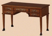 Desk Empire walnut/gold