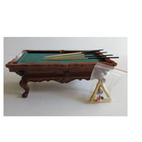 Billardbord-valnød m/udskæringe