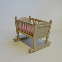 Vugge, the Crown Princess ubh. pink mattress