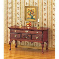 Chippendale sidebord KIT i naturtræ