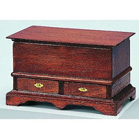 Chippendale linen chest KIT ubh.