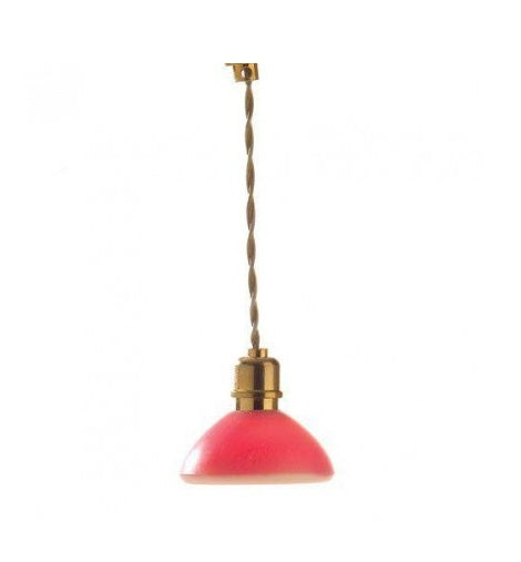 Loftlampe Pink Dome