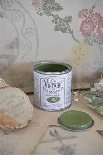 Vintage Paint - Olive Green- 100 ml.