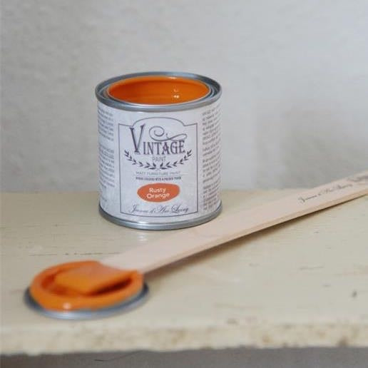 Vintaghe Paint, Rusty Orange 100 ml.