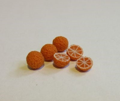 Appelsiner 3 hele + 3 halve