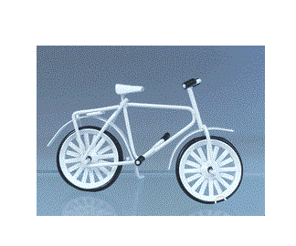 Cykel / hvid (barn)