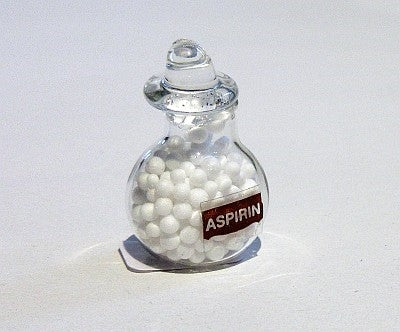 Glas m/ Aspirin
