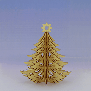 Juletræ 3D