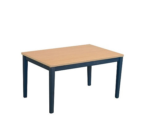 Spisebord moderne, blå/fyr