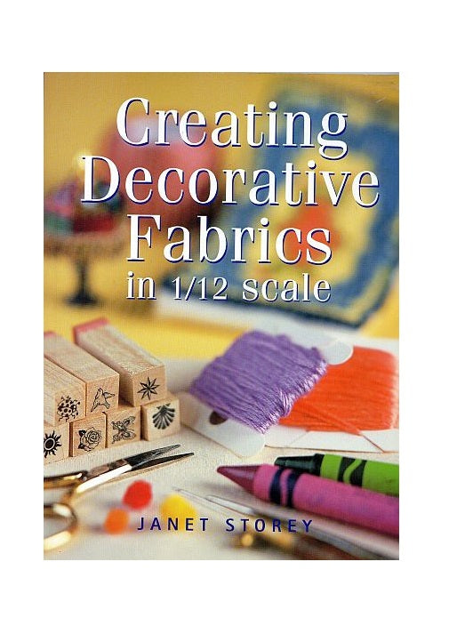 Creating Decorative Fabrics in 1/12 scale