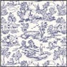 Tapet / Campagne Toile Blue