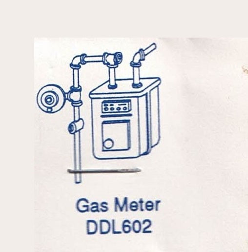 Gas måler metal kit