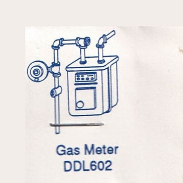 Gas måler metal kit