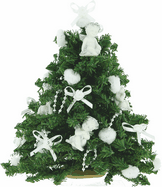 Juletræ + pynt til træet KIT