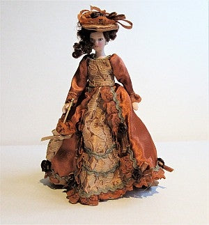 Victoriansk Lady Peach, porcelæn