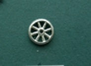Hjul metal Ø: 1 cm
