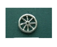 Hjul metal Ø: 1,2 cm