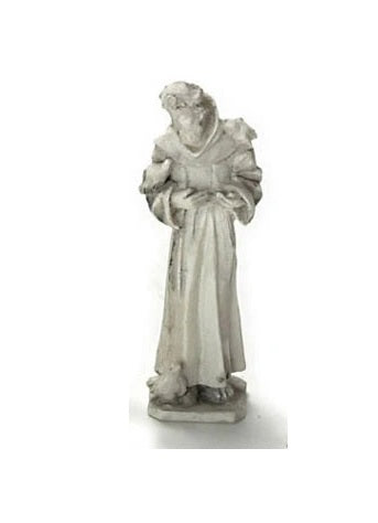 St. Francis statue / grå