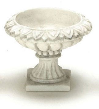 Victoriansk urne, hvid