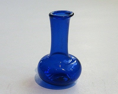 Vase blå glas