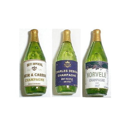 Champagne sæt: Meuk & Carrov, Charles Debea og Corvelle