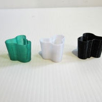 Alto vase, kunststof flere farver pr. stk.