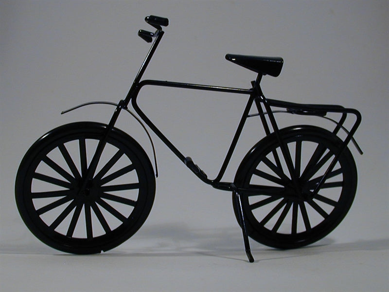 Cykel, sort metal