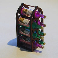 Vinreol m/ 7 flasker