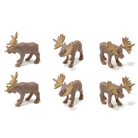 Moose cow, rubber, per piece.