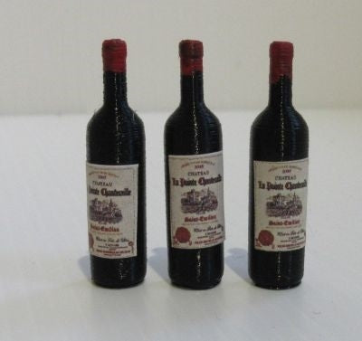 Rødvin St. Emilion 3 stk.