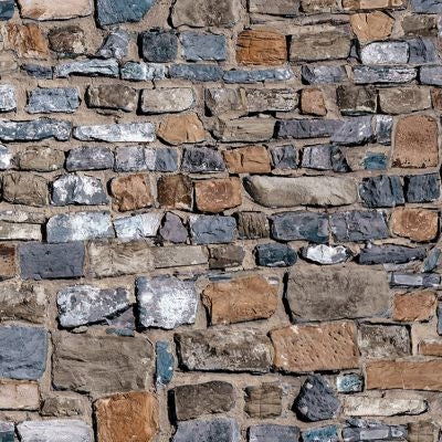 Tapet Old Stone Wall (glat karton)