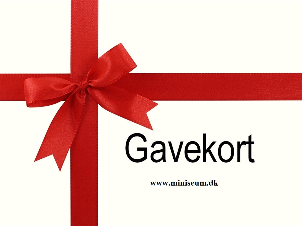 Miniseum gavekort